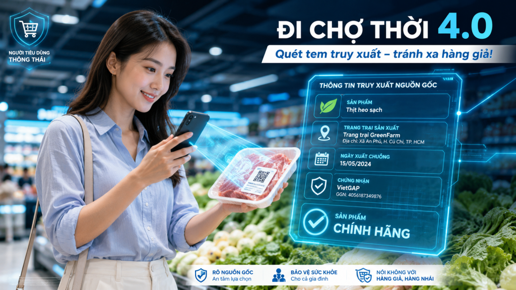 Cách quét tem truy xuất nguồn gốc nhanh không nên bỏ lỡ